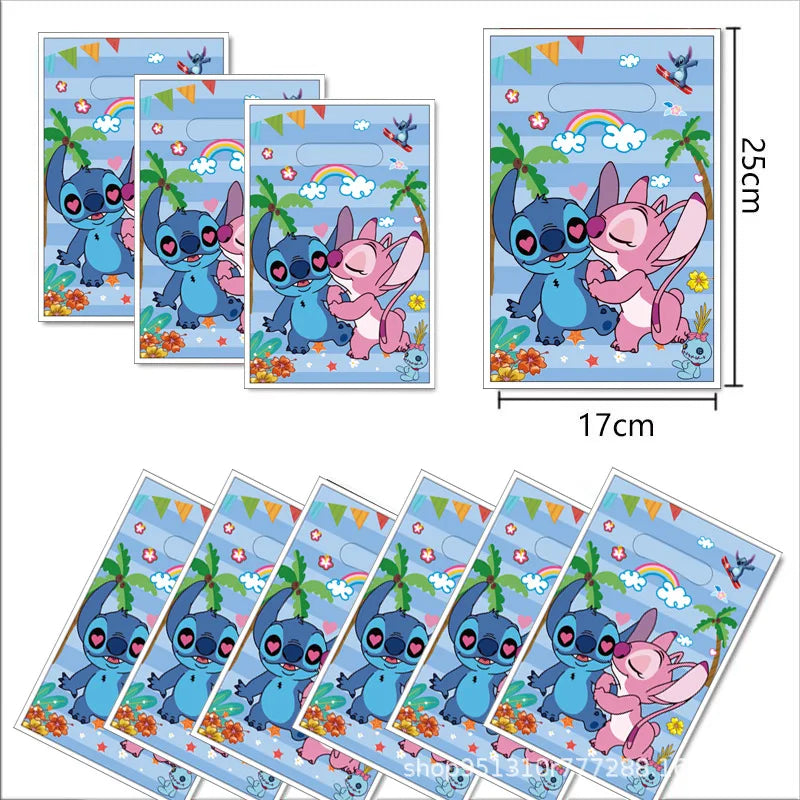 Disney Stitch Partygeschenke, Stich-Thema, Geschenktüten, Pralinenschachtel, Ringe, Pinata, Schlüsselanhänger, Aufkleber, Geblasen, Luftballons, Partygeschenke.