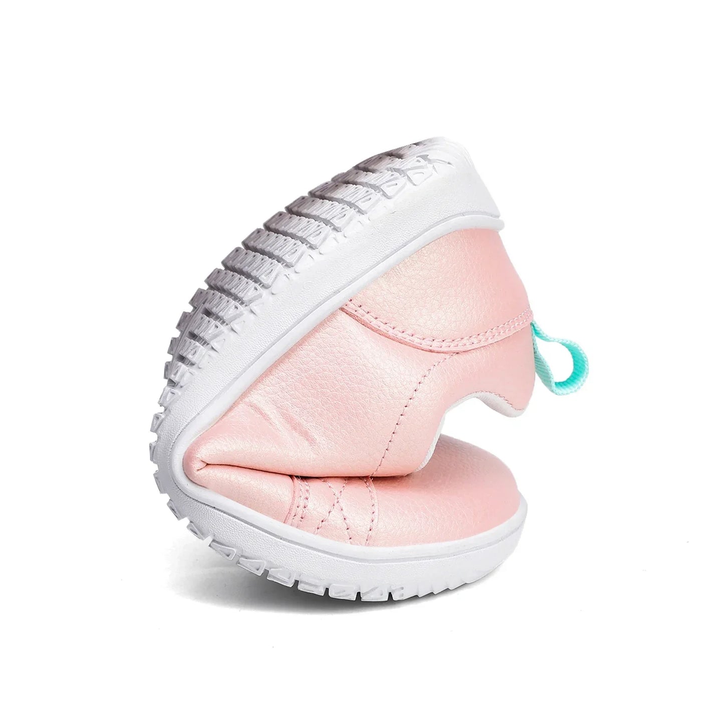 Boys Girls Barefoot Shoes Kids Wide Toe Minimalist Fashion Sneakers Lightweight Hook Loop Artificial Leather Walking Flats.