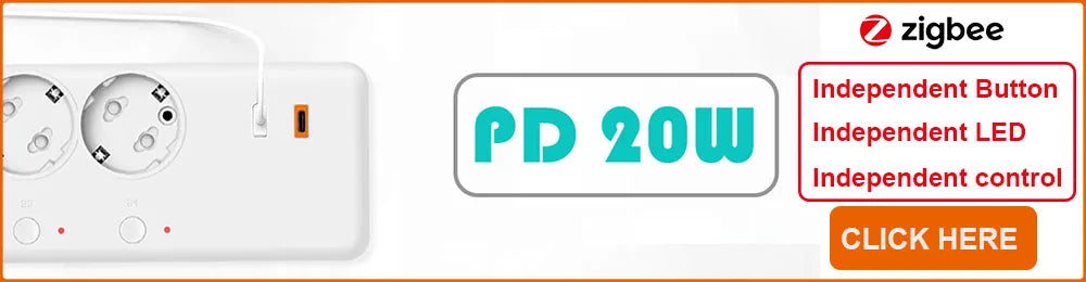 LELLKI Zigbee Power Streifen Tuya Smart Life Schalter Stecker Steckdose Zigbee2mqtt Verlängerungskabel 1,8 Mit Alexa SmartThings.