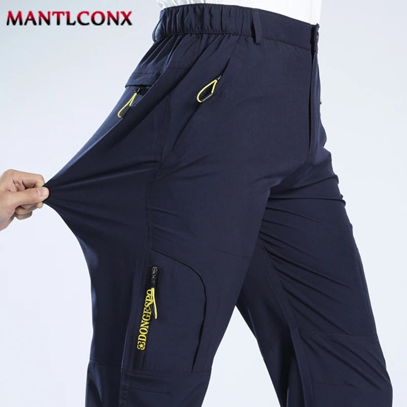 XL-5XL Lightweight Thin Summer Pants for Men Sweatpants Stretch Quick Dry Trousers Men Hiking Camping Men's Pants Joggers Summer.