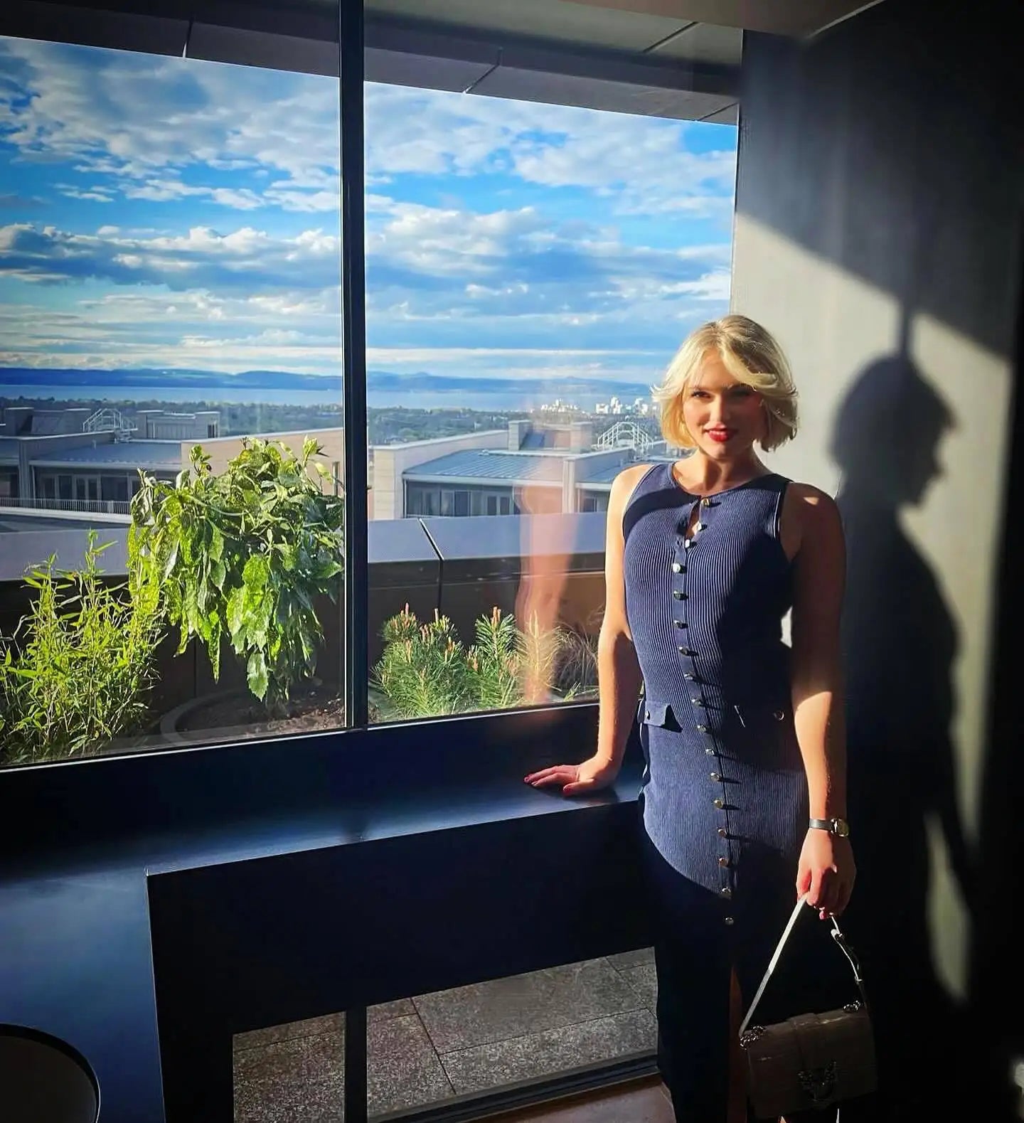 Tossy Strick-Maxikleid mit gerippter Strickjacke, weiblich, hohe Taille, schlanke Tasche, ärmellos, elegantes Partykleid, Damen-Strickwaren, langes Kleid