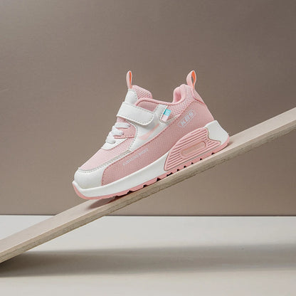 Autumn Girls Sneakers Mesh Fashion Soft Sole Outdoor Non-slip Children Casual Shoes Running Basketball Boy Sport Shoe Size 26-37