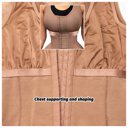 Slimming Fajas Girdles Colombian Shaper Compression Corset Corrective Sheath Tummy Control Bodysuit Butt Lifter Women Shapewear.