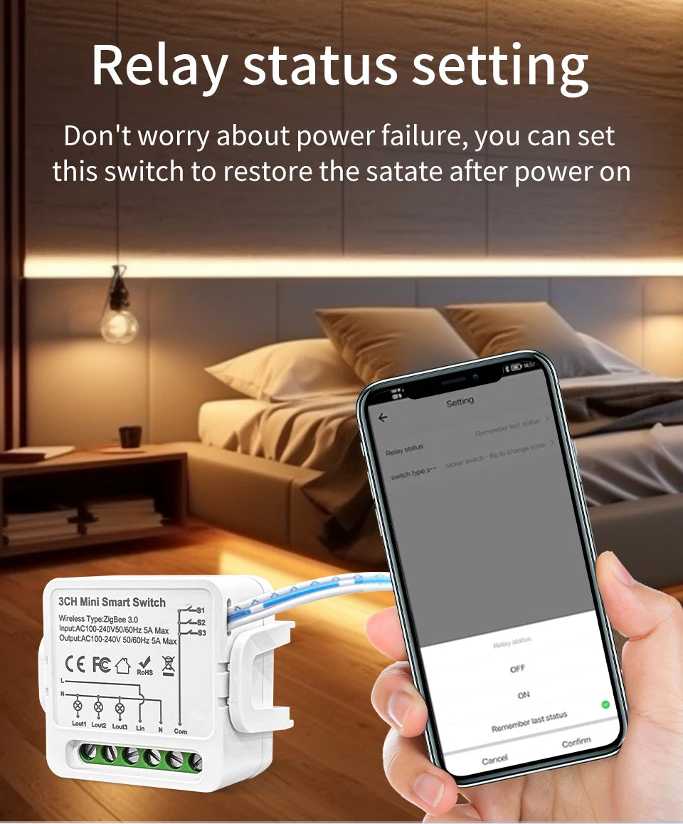 1/2/3 Gang Tuya Smart Licht Schalter Modul Zigbee 3,0 Smart Leben für Alexa Google Home Yandex DIY remote Breaker Verzögerung 100-240V.