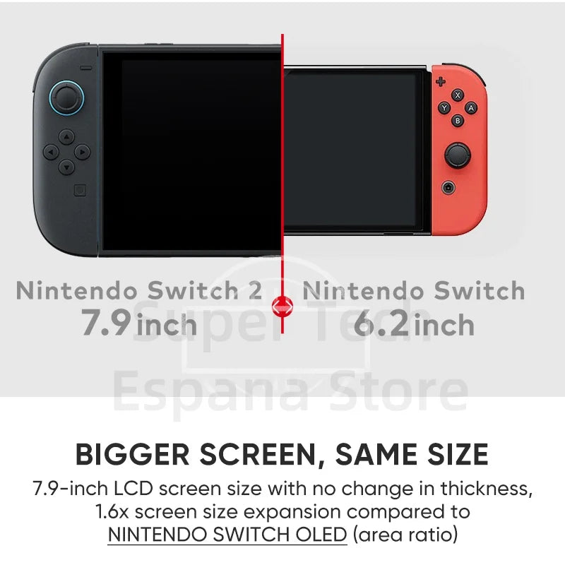 Nintendo Switch 2 Original 7.9-inch LCD Display Joy‑Con2 Handle Console Stable TV Mode Video Gaming Console N2 NEW 2025.