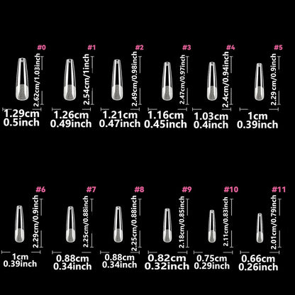 120PCS- Semi-frosted short almond clear fake nails, whitening nail art set with removable fake nails for festivals, parties, dat.