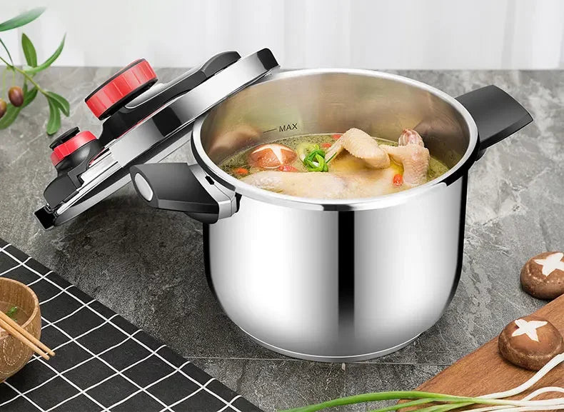 Pressure Cooker Multifunctional Pressure-Limited Explosion-proof Pressure Cooker Stainless Steel Kitchen Pressure Pot.
