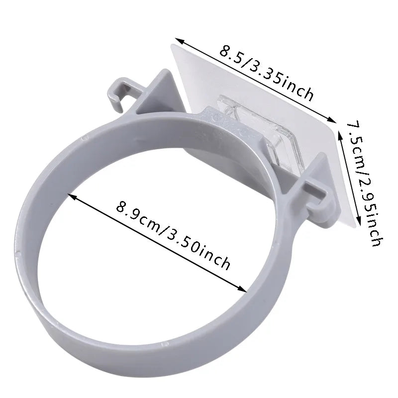 Neue Spirale Wand Montiert Haartrockner Lagerung Organizer Rack Halter Aufhänger Verwendung Im Badezimmer Salon Stylist Werkzeug Trockner Organisieren