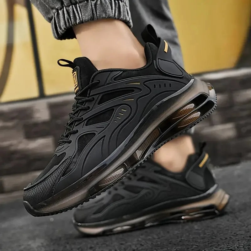 Mens Leather Sneakers Casual Walking Shoes Size 46 Male Running Outdoor Sports Lightweight Comfortable Athletic Training Jogging.