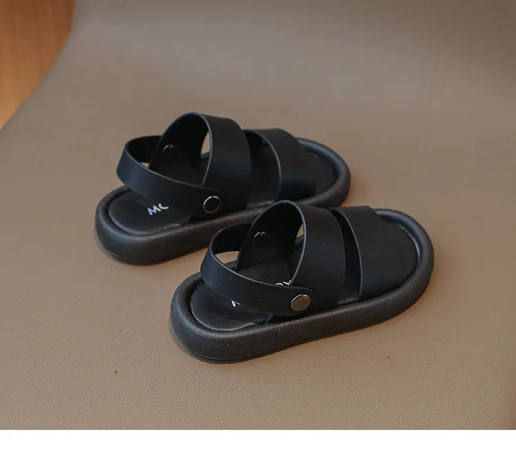 Toddlers Boys Girls Sandals Summer New Children Casual Beach Shoes Kids Fashion Sandals Anti-sliperry Soft-soled Sports Sandals.