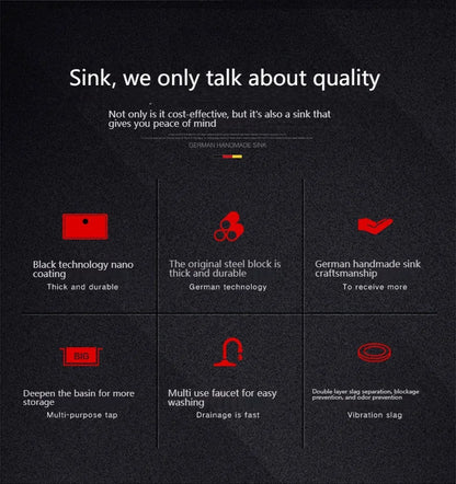 Stainless Steel Kitchen Sink Large Single Slot Undermount Basin Household Washbasin Multifunctional Sinks Apartment