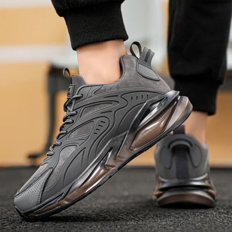 YRZL Herren-Turnschuhe, lässig, Sport, atmungsaktiv, Laufschuhe, bequemes Gehen, leichter Mesh-Schuh, Outdoor, rutschfest, Tennis-Mann.