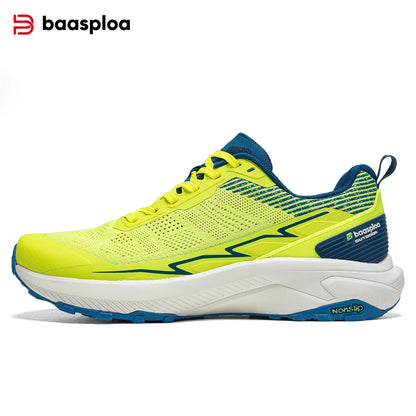 Baasploa Männer Wanderschuhe Komfort Tragen Beständig Outdoor Schuhe Männer Atmungsaktives Mesh Casual Turnschuhe Klettern Nicht-Slip Spitze Up