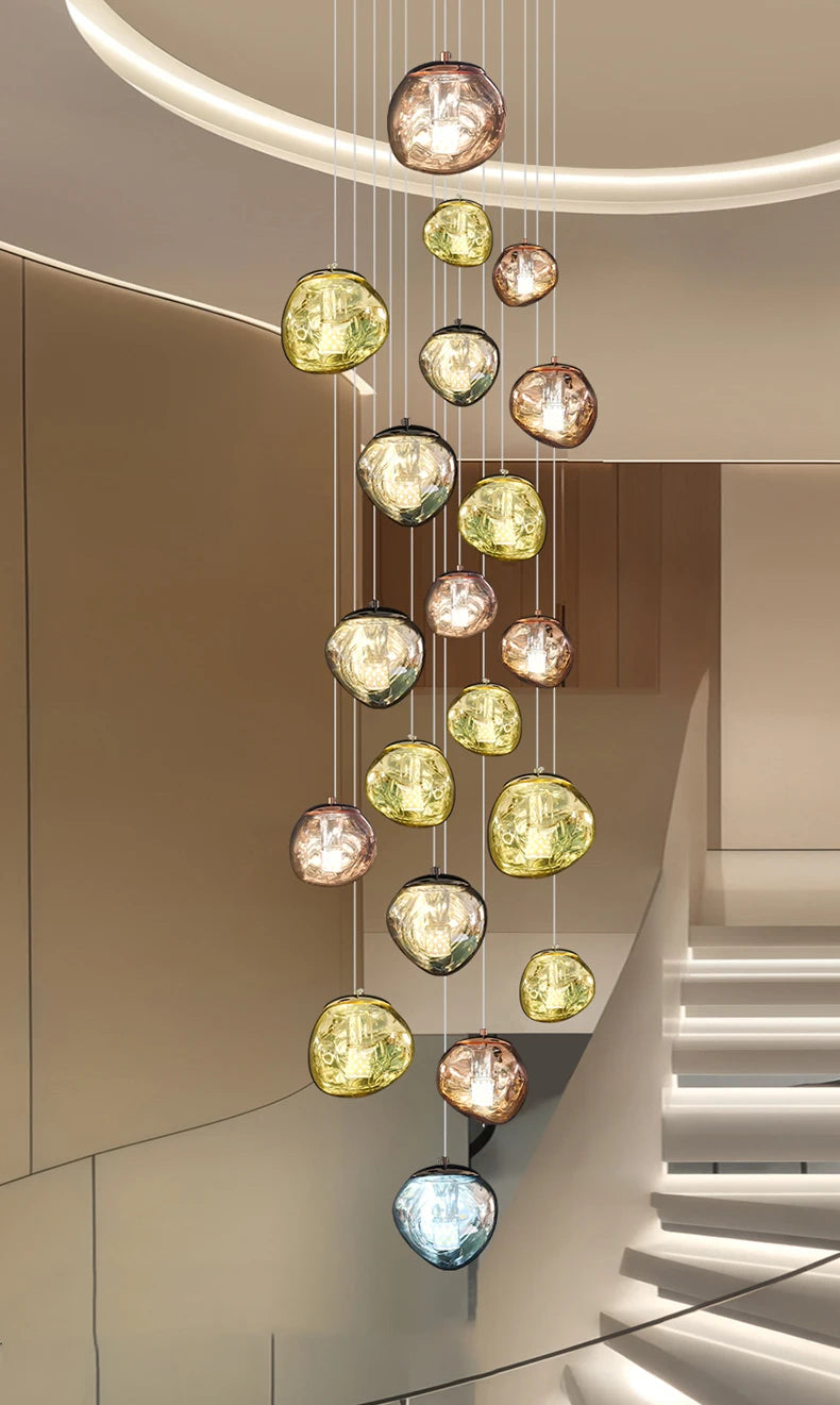 Moderne Heimdekoration, LED-Deckenleuchten für das Wohnzimmer, LED-Deckenleuchten für die Treppe, Hängelampen, Innenleuchte.