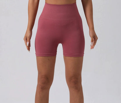 High Waist Nylon Seamless Knitted Yoga Wear Fitness Sportswear Quick Dry Breathable Butt Lifting Slimming Exercise Set