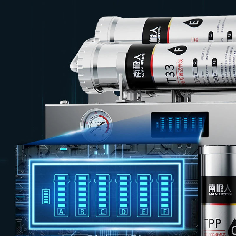 Stainless Steel Kitchen Direct Purifier Tap Water Faucet Filter Ultrafiltration Magnetized Water Machine Filtro De Agua.