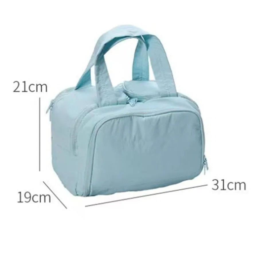 New Women's Cosmetic Bag Portable Storage Bag Large Capacity Luxury Makeup Bag Travel Organizer Essentials Toiletry Bags.