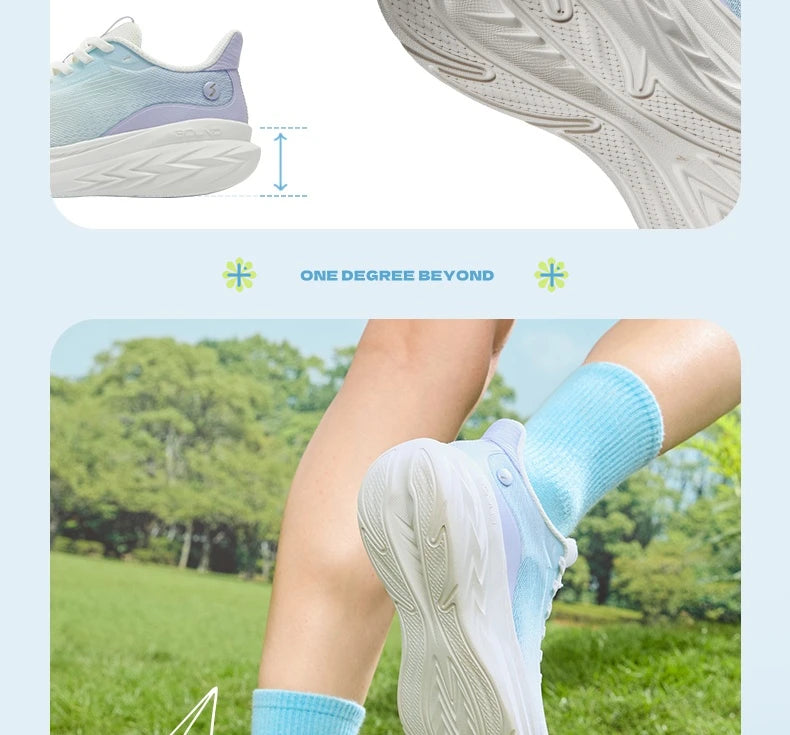 361 Degrees AirFeather 3.0 Women Running Shoes Lightweight Soft Trendy Casual Durable Versatile Stable Female Sneakers 682512219