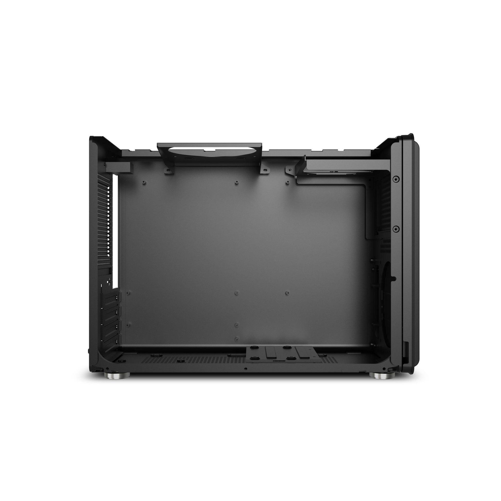 Power Train P40 MATX Mesh Case Handheld DIY Mini Compact ITX Type-c Desktop Game Computer Chassis Supports 350mm Graphics Card.