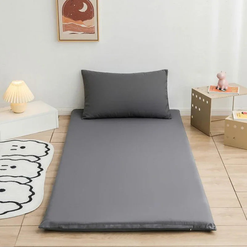 WASART 360° fully enclosed with zipper mattress protector cover student baby single double bed sheet protection pad 90/150cm.