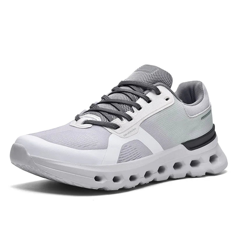 2025 Summer Cushion Men's Running Shoes Breathable Mesh Brand Sneakers Men Jogging Shoes Lightweight Non-Slip Men Athletic Shoes