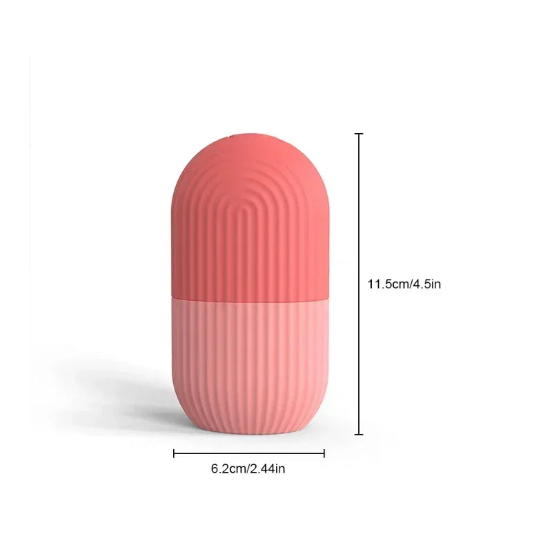 Ice Facial Roller Cube Beauty Lifting Ice Ball Face Massager Contouring Eye Roller Facial Treatment Reduce Acne Skin Care Tool.