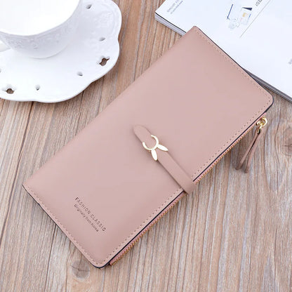 New Trends Wallets Women Luxury Brand Design Long Wallet Zipper Purses Female Short Coin Purse Credit Card Holder