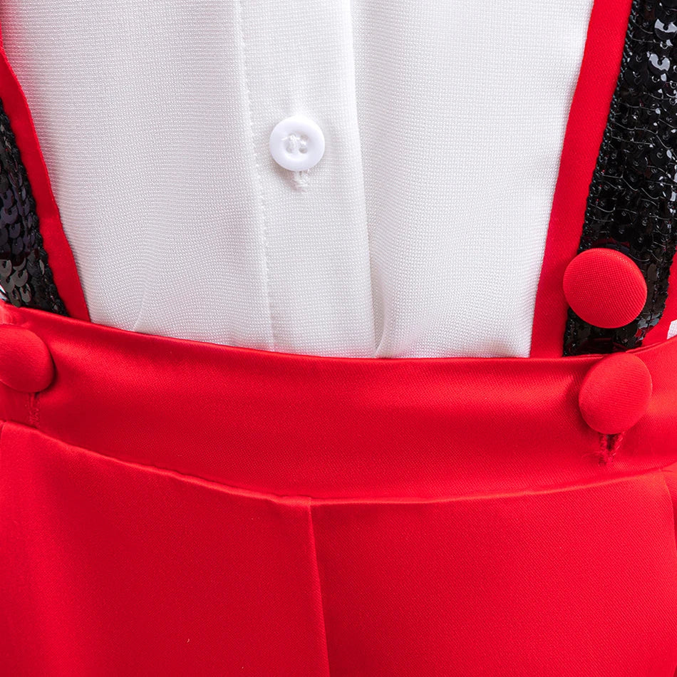 Disney Mickey Minnie Maus Polka Dot Cosplay Baby Mädchen Jungen Kostüm Kinder Maskerade Kleidung Kinder Halloween Karneval Kleid.