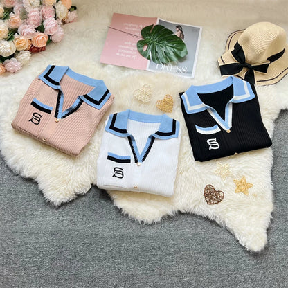 YuooMuoo 2023 Neue Sommer Frauen Gestrickte Lange Kleid Elegante Stickerei Dünne Elastische Bodycon Pullover Kleid Büro Dame Vestidos.