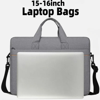 Durable 15-16inch Laptop Handbag Sleeve Case Notebook Cover Pouch Shoulder Bag for Lenovo HP Dell Asus Samsung.