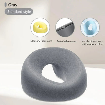 Face Down Pillow Prone Pillow for Prone Face Down Resting Comfort Memory Foam Ergonomics Home Massage Headrest for Beauty Salon.