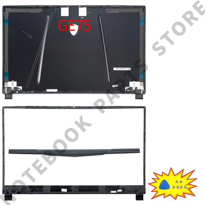 Laptop Housing Case For GE75 GP75 GL75 RAIDER/Leopard 8SG 9SE MS-17E3 17E7 17E9 New Back Cover Bezel Hinges PC Parts Replace.