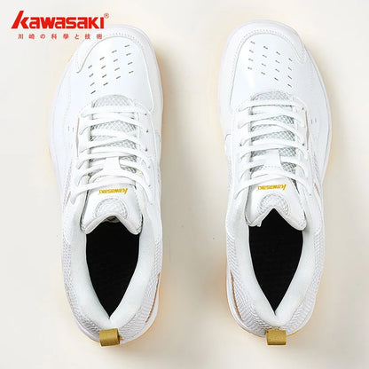Kawasaki New Badminton Shoes Sneakers Mens Tennis Breathable Anti-Slippery Sport Shoes for Men Women K-065D