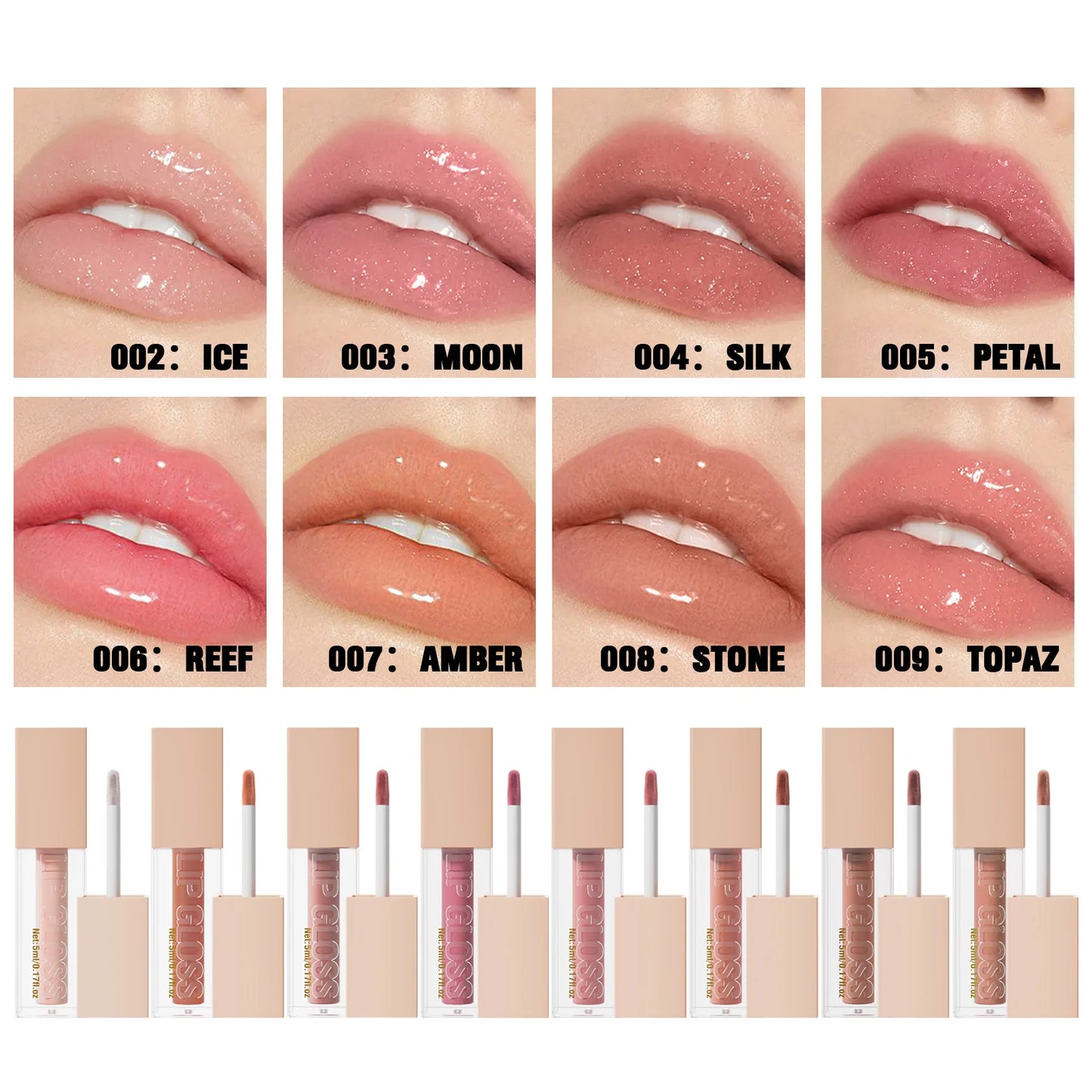 Liquid Lipstick Matte Finish Sexy Silky Lip Gloss Waterproof Kiss-proof Lasting Lip Glaze Lip Tint Cosmetics.