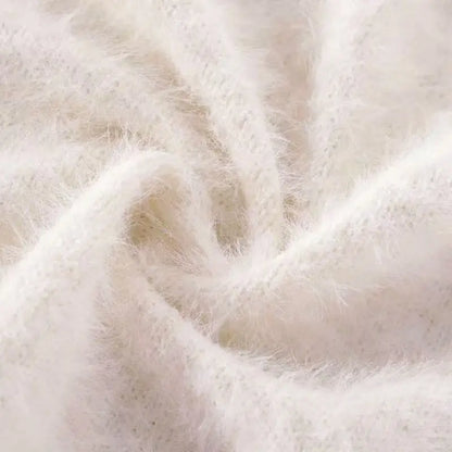 Vintage Preppy Kawaii Cartoon Jacquard Pullover Süße Harajuku Lose Grunge Pullover Y2k Ästhetische Frauen Weiße Gestrickte Pullover.