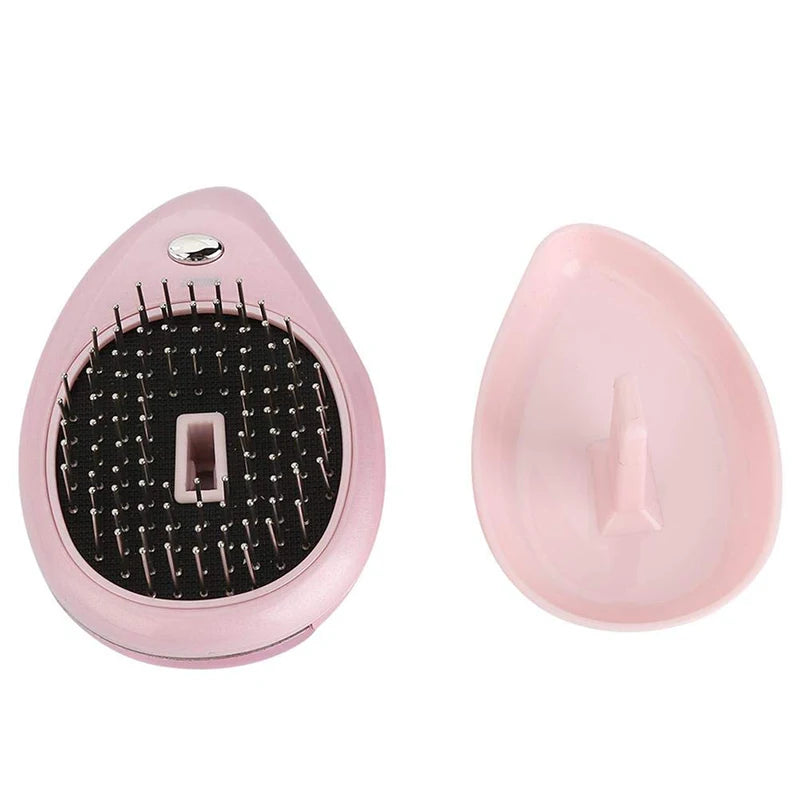 Bestselling Electric Negative Ion Massage Comb Portable Battery Style Hair Comb For Massaging Scalps And Clearing Acupoints.