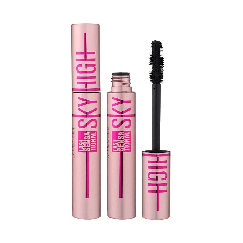 4D Silk Fiber Lash Mascara Lengthening Thick Curling Waterproof Mascara No Fading 24h Lasting Eye Lashes Brush Enhance Eyelashes.