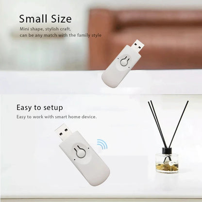 【COUPON!】ZigBee Tuya Smart Home Bluetooth Gateway U Disk Hub App Remote Control Timing Suitable for A1 Pro Max Smart Lock.