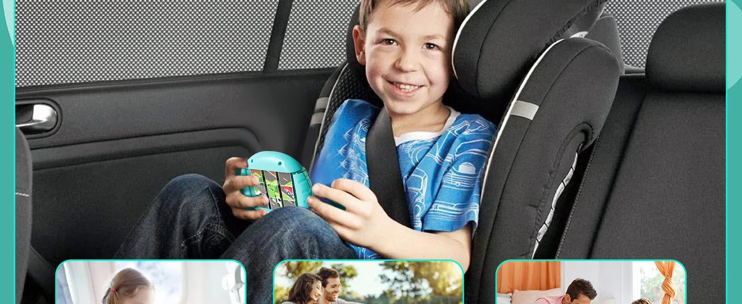 4IN1 Rotating Puzzle for Kids Fidget Toys 3 4 5 6 7 8 Year Old 4 Puzzles in 1  Fine Motor Skills, Gift for Boys & Girls Ages 3+.