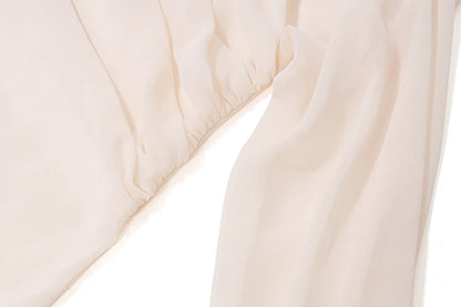 WhereMery Sexy Irregular Oblique-neck Flower Applique T Shirt Summer Off Shoulder Fashion Long Sleeve Crop Tops Street Mesh Tees