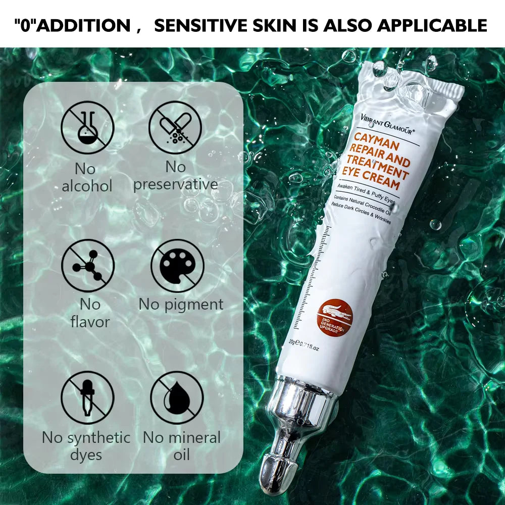VIBRANT GLAMOUR  Eye Cream Eliminate Wrinkles Effectively Promote Collagen Repair Anti-Wrinkle Anti-Agingfight Puffiness.