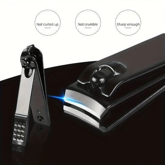 7Pcs Unisex Stainless Steel Manicure Set with Nail File Portable Travel Grooming Kit Nail Scissors Grooming Tools Kit Clippers.