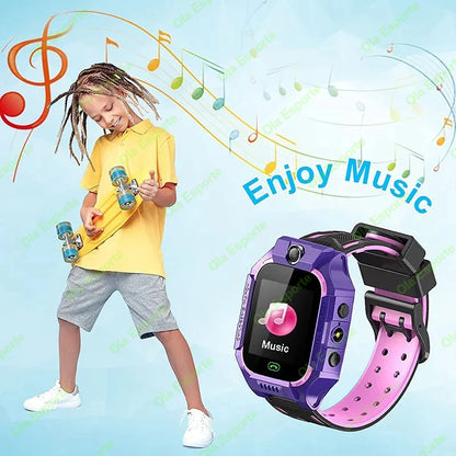 New Kids Smartwatch GPS Location Tracker SOS 2G Sim Call Child Smart Watch Camera IP67 Waterproof Watch Gift For IOS Android New.