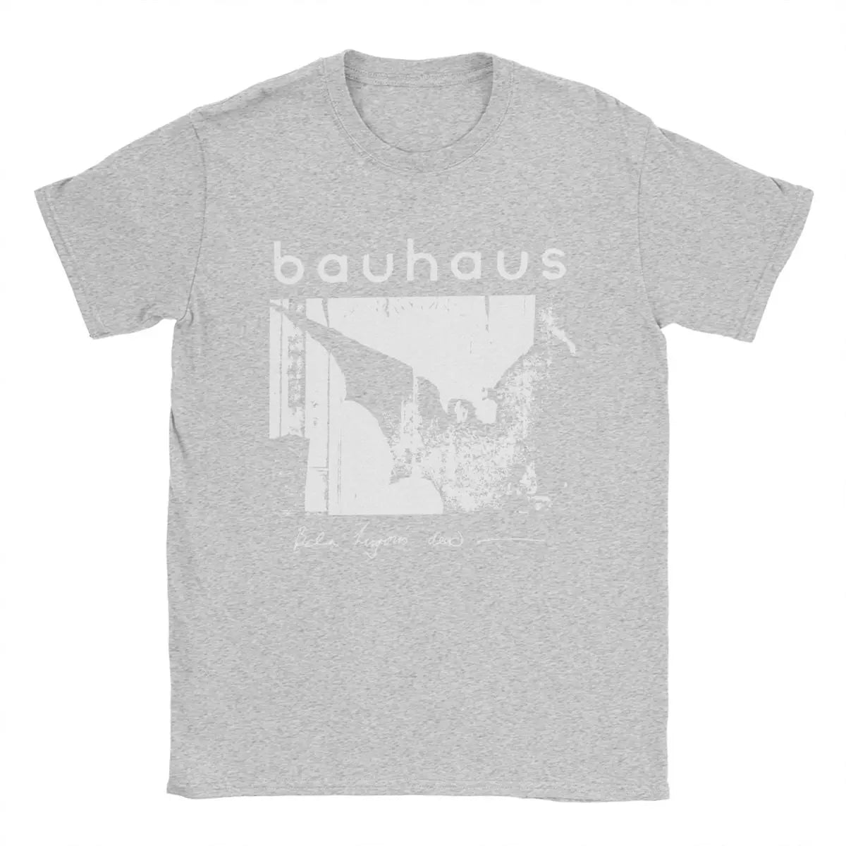 Bauhaus Bat Wings Bela Lugosis Dead T Shirt Men Cotton Amazing T-Shirt Crew Neck Tee Shirt Short Sleeve Tops Adult.