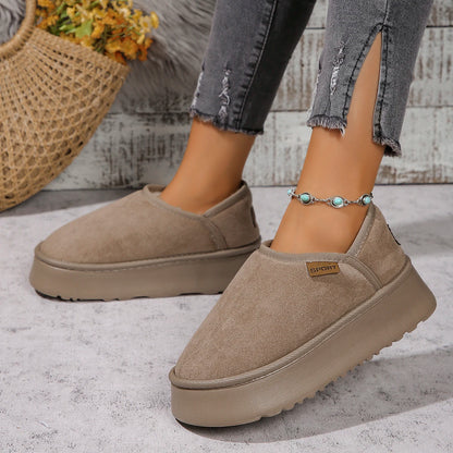 2024 New Classic Thickened Fluff Women's Snow Boots Comfortable Warm Ankle Boots Women Winter Ladies Shoes Chunky Botas Mujer.