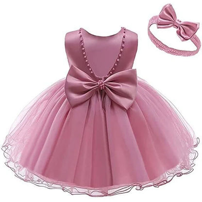 Neues elegantes Kleid für Mädchen Baby 1. Geburtstag Partykleid Säuglingskleid Mädchen Weihnachten Hochzeit Prinzessin Kleid Kind Festliches Kleid.