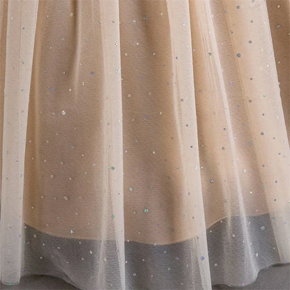 Mädchen Abschlussfeier Bankett Stickerei Paillettenkleid Hochzeitskleid Party Blumenkind Performance und bodenlanges Kleid.