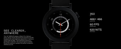 Global Version CMF by Nothing Watch Pro 2 1.32" AMOLED Display Bluetooth Calls with AI Noise Reduction CMF Watch Pro 2.