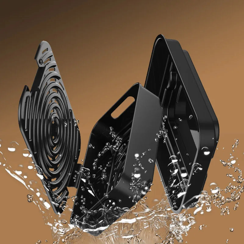 Grill Hot Air Fryer 8in1 Hot Air Fryer 6L Capacity Airfryer Electric Grill with Touch Control, Max 230°C 120-Minute Timer 1700W.