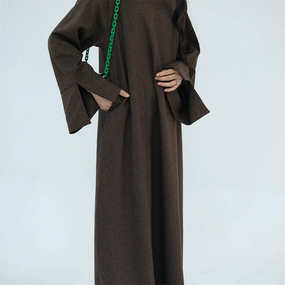 Ramadan Eid Modest Abaya Damen Dubai Islam Muslim Kaftan Dress For Women Kebaya Caftan Marocain Robe Femme Musulmane Vestidos.